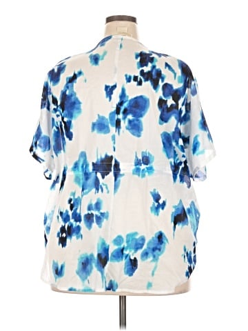 MICHAEL Michael Kors Short Sleeve Blouse (view 2)