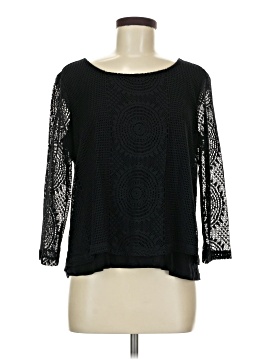 MULTIPLES 3/4 Sleeve Top (view 1)