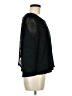 MULTIPLES 100% Polyester Black 3/4 Sleeve Top Size M - photo 4