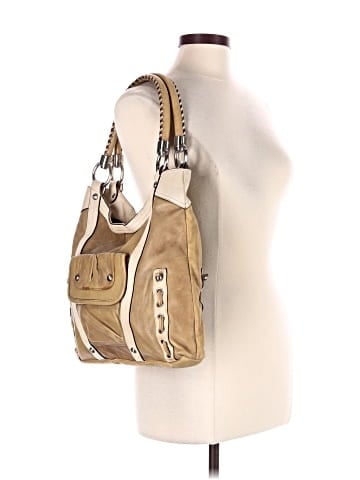 B Makowsky Leather Hobo (view 2)