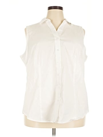Talbots Sleeveless Button-Down Shirt (view 1)