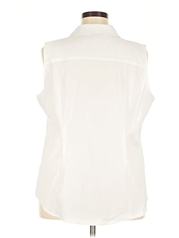 Talbots Sleeveless Button-Down Shirt (view 2)
