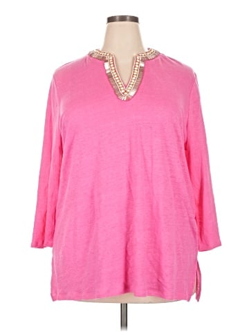 Chico's 3/4 Sleeve Top (view 1)