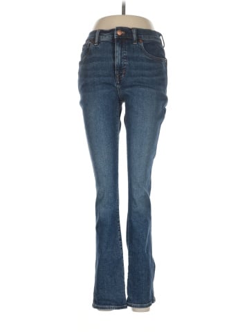 Madewell Mid-Rise Stovepipe Jeans in Deming Wash (view 1)