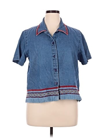 Erika Short Sleeve Blouse (view 1)