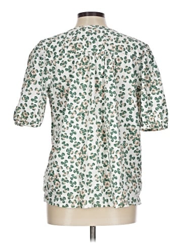 Ann Taylor LOFT Outlet Short Sleeve Blouse (view 2)