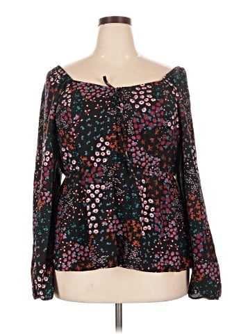 Torrid Long Sleeve Blouse (view 1)