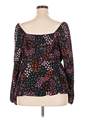 Torrid Long Sleeve Blouse (view 2)