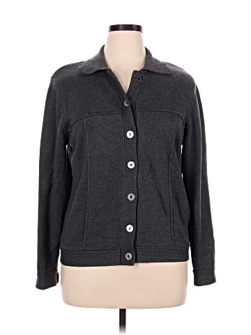 Karen Scott Sport Cardigan (view 1)