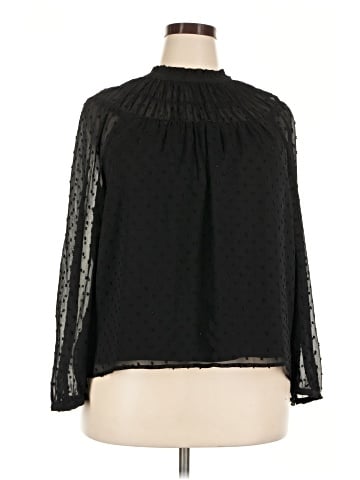 J.Crew Factory Store 3/4 Sleeve Blouse (view 1)