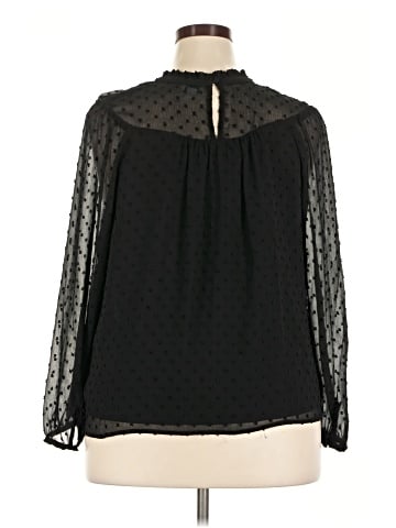 J.Crew Factory Store 3/4 Sleeve Blouse (view 2)
