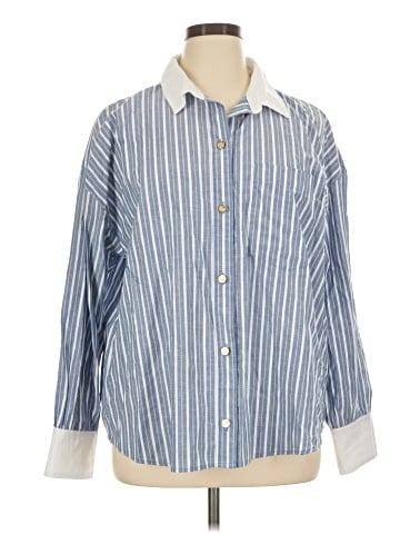Abercrombie & Fitch Long Sleeve Button-Down Shirt (view 1)