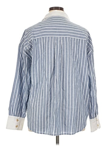 Abercrombie & Fitch Long Sleeve Button-Down Shirt (view 2)
