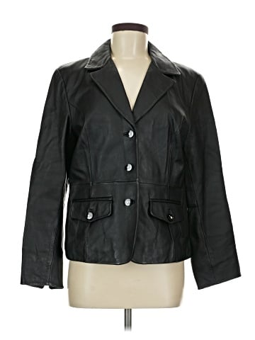 Pamela McCoy Leather Jacket (view 1)
