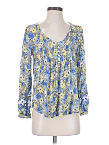 Jane and Delancey 3/4 Sleeve Henley (view 1)