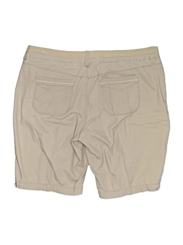 Gloria Vanderbilt Khaki Shorts (view 2)