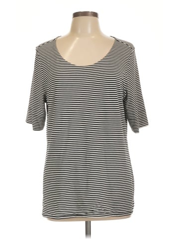 Chico's 3/4 Sleeve T-Shirt (view 1)
