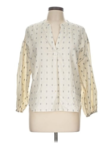 Madewell 3/4 Sleeve Blouse (view 1)