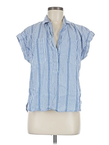 Ann Taylor LOFT Outlet Short Sleeve Blouse (view 1)