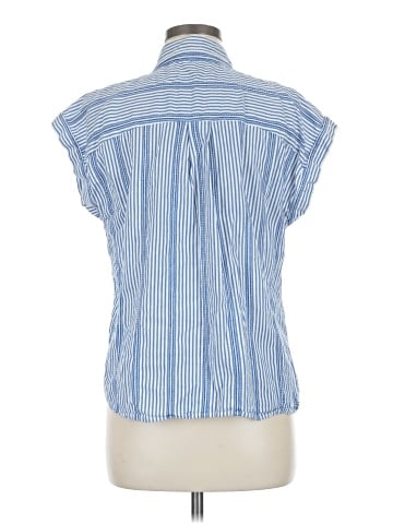 Ann Taylor LOFT Outlet Short Sleeve Blouse (view 2)