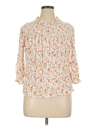Cynthia Rowley TJX 3/4 Sleeve Blouse (view 1)