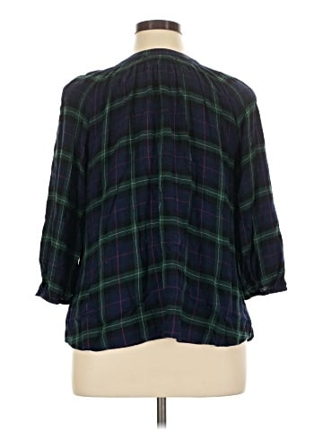 Crown & Ivy 3/4 Sleeve Blouse (view 2)
