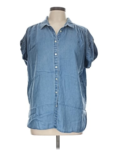 Ann Taylor LOFT Short Sleeve Blouse (view 1)