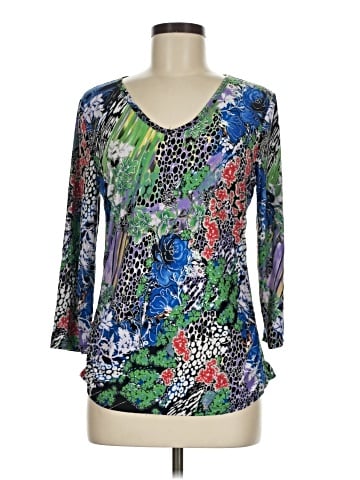 Peter Nygard 3/4 Sleeve Blouse (view 1)