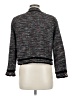 Aqua 100% Polyester Tweed Black Blazer Size M - photo 2