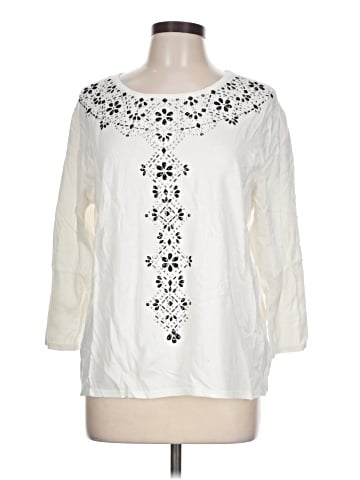 Alfred Dunner 3/4 Sleeve T-Shirt (view 1)
