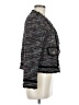 Aqua 100% Polyester Tweed Black Blazer Size M - photo 4