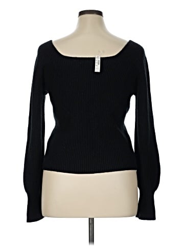 Madewell SoftWool Square-Neck Pullover Sweater (view 2)