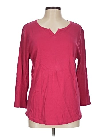 Chico's 3/4 Sleeve T-Shirt (view 1)