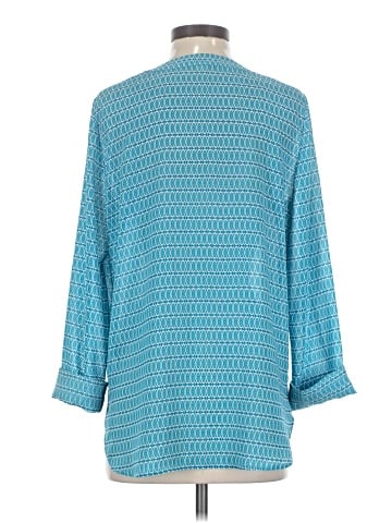Caslon 3/4 Sleeve Blouse (view 2)
