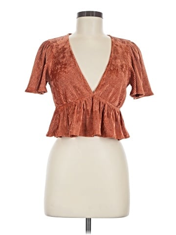 Urban Outfitters Short Sleeve Blouse (view 1)