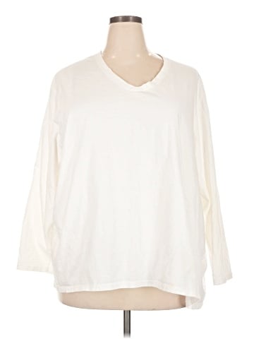 Just My Size 3/4 Sleeve T-Shirt (view 1)