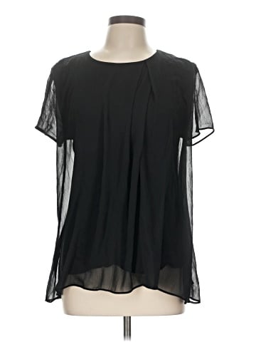 Ann Taylor Factory Short Sleeve Blouse (view 1)