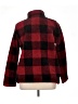J.Jill 100% Polyester Plaid Black Red Pullover Sweater Size L - photo 2