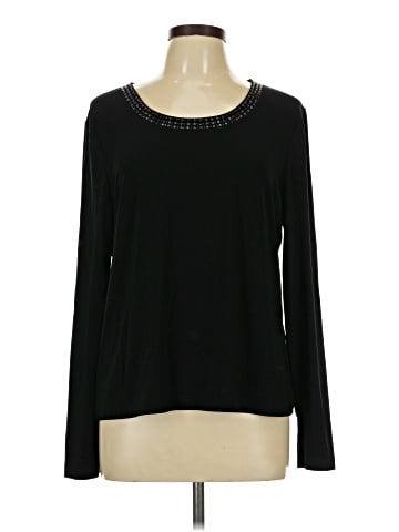 Sag Harbor Long Sleeve Top (view 1)