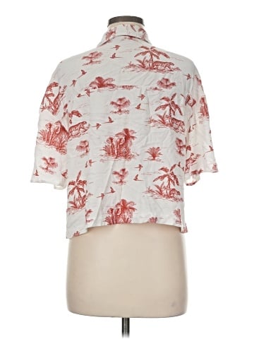 a.n.a. A New Approach Short Sleeve Blouse (view 2)