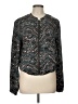 Ann Taylor LOFT 100% Polyester Paisley Teal Jacket Size L - photo 1