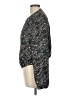 Ann Taylor LOFT 100% Polyester Paisley Teal Jacket Size L - photo 5
