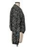 Ann Taylor LOFT 100% Polyester Paisley Teal Jacket Size L - photo 4