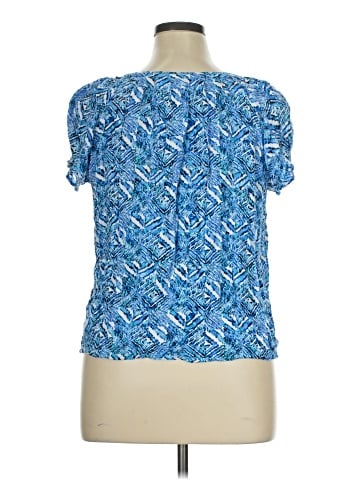 Laura Scott Short Sleeve Henley (view 2)