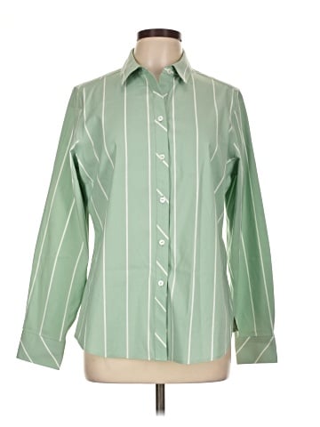 Foxcroft Long Sleeve Blouse (view 1)