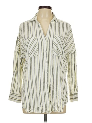 Ann Taylor LOFT Outlet Long Sleeve Blouse (view 1)