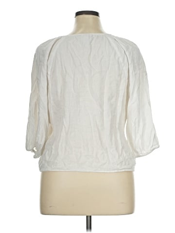 Ava & Viv 3/4 Sleeve Blouse (view 2)