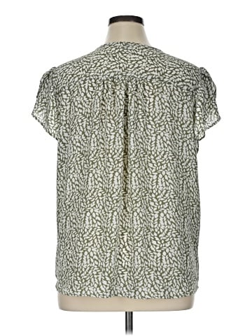 Ann Taylor LOFT Outlet Short Sleeve Blouse (view 2)
