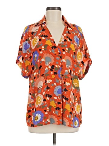 CAbi Short Sleeve Blouse (view 1)