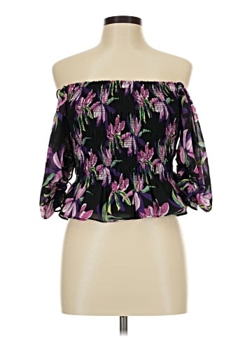 WAYF 3/4 Sleeve Blouse (view 1)